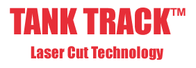 tank track laser cut technology with debris management system