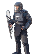 corrections body armor and riot suit