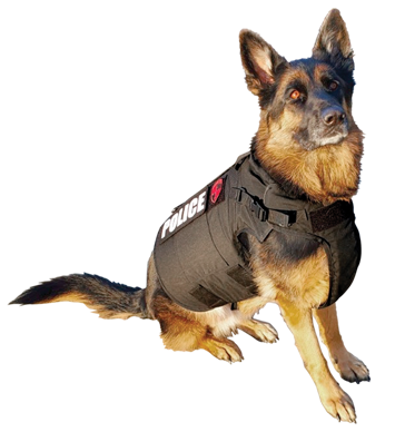 How A Bulletproof Vest Protects a Police K9  Bradys K9 Fund